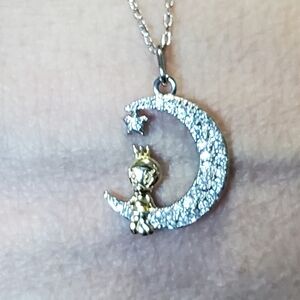 STERLING LOONEY TUNES TWEETY NECKLACE